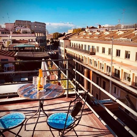Attico Loft & Rooftop Colosseo Rome Exterior photo